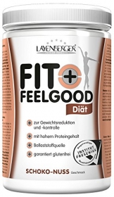 Layenberger Fit + Feelgood Schlankdiät Schoko-Nuss, 1er Pack (1 x 430 g) - 1